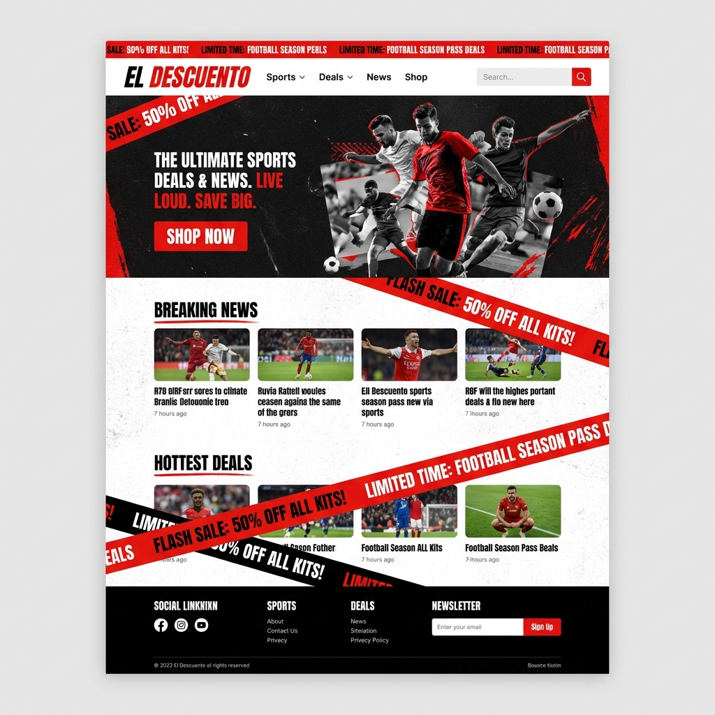 Screenshot of El Descuento